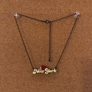 I ❤️ New York necklace